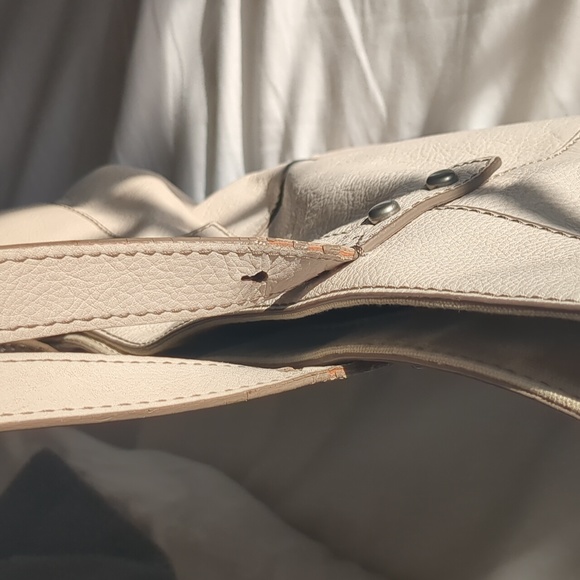 Fossil Ivory Tote Purse Bag - Picture 16 of 16